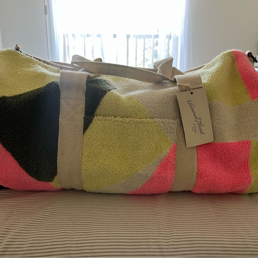 Multicolor Duffle Bag